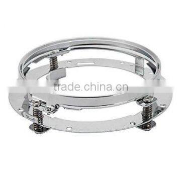 Mounting Bracket Ring 7 Inch Round Mount Brackets Motorcycle Adapter for Harley Davidso-n 7" LED Headlight photo-1