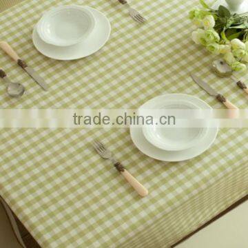 Eco-friendly Printed Mini Check in Different Colors Cotton Table Cloth ,Printed Table Cloth photo-6