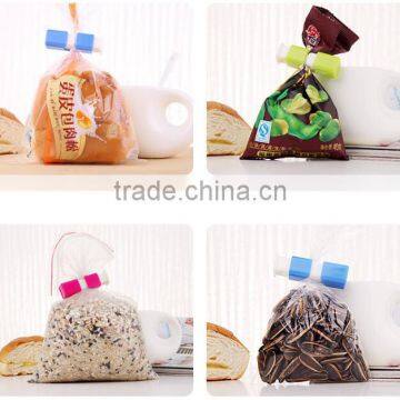 Assorted Colors Home Kitchen Snack Sweets Food Seal Colorful Food Plastic Bag Seal Plastic Bag Sealing Clip Clamp Sealer photo-3
