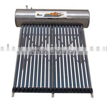 Compact Pressurized Solar Water Heater With Heat Pipe