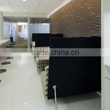 modern home bar counter design in white speckles quartz stone