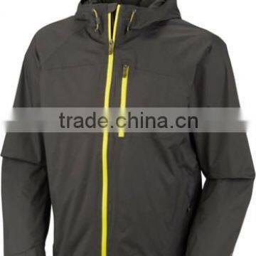 Popular design hoodie rain jacket