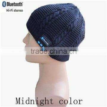 2015 Beanie Mp3 Hat With Headphone Bluetooth, Mp3 Sports Hat