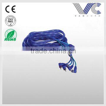 FrankEver Male To Male RCA Calbe OFC 4R To 4R RCA Cable