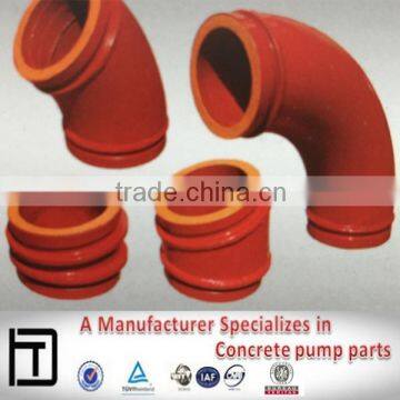 Concrete Steel Pipe Factory in China DN125 Concrete Pump Boom Bend