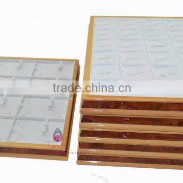 Custom Wooden Jewelry Tray for Ring Pendant Necklace Bangle photo-5