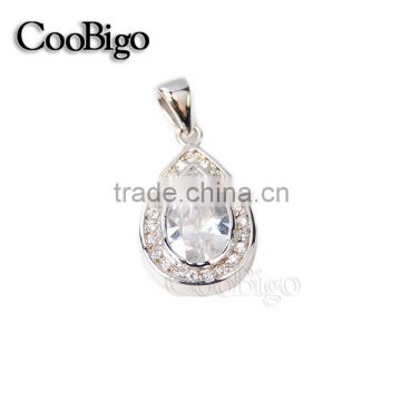 Fashion Jewelry Charming Zircon Pendant Girls Wedding Engagement Birthday Party Show Gift Promotion Accessories