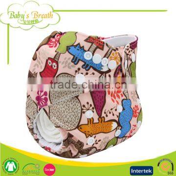 PSF-11 Printed Rumparooz Factory Outlet Cartoon Baby Cloth Diaper Organic photo-5