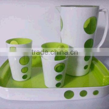 Juice Pitcher,Plastic fridge door jug set