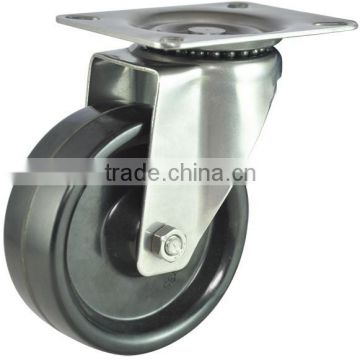 industrial caster, 260degrees heat resistant industrial caster wheel,80mm caster wheel for oven