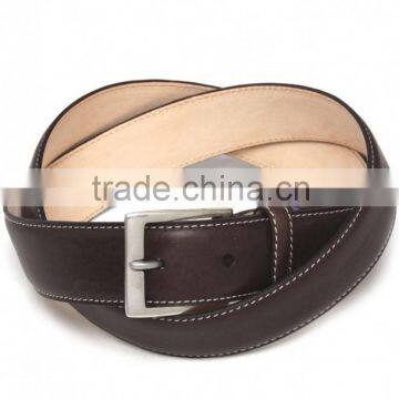 Classic Style Leather Belt , Genuine Leather Belts Supplier