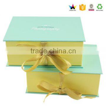 Alibaba Wholesale Luxury Custom Wedding Cardboard Paper Gift Box                        
                                                Quality Choice