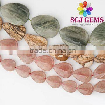 Teardrop beads,semi precious stone beads,whosesale beads