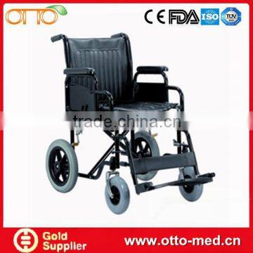 Steel transport chair