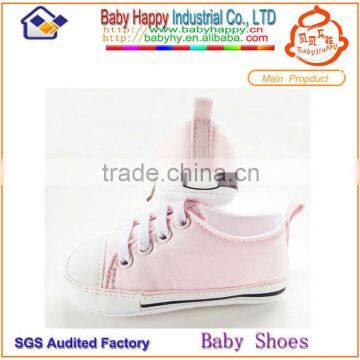 China supplier wholesale pink soft sole casual sneaker girl baby shoes