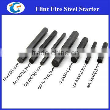 blank magnesium flint for fire starter survival kit