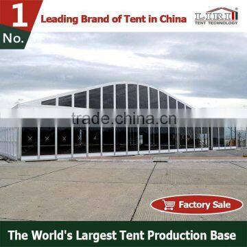 White Color Large Aluminum Arcum Dome Tent For Trade Fair Show