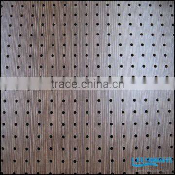 Perforated MDF decorative acoustic panel wooden acoustics