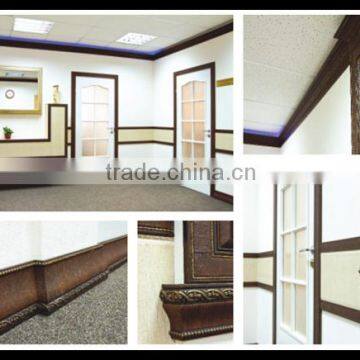 Wooden & Marble Color Decorative PS Moulding Baseboard Skirting Architrave                        
                                                Quality Choice