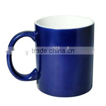 11OZ magic ceramic mug with inner color for holiday gift