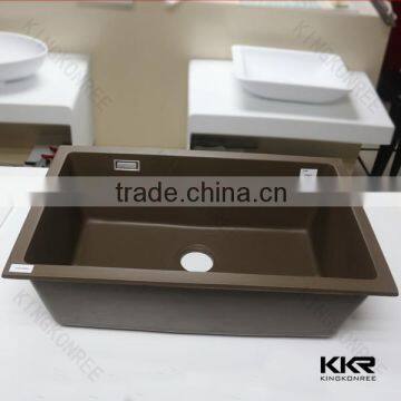 foshan white kitchen sink single bowl sink