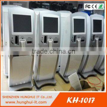 Customized Touchscreen Self Paying kiosk with Note Validator