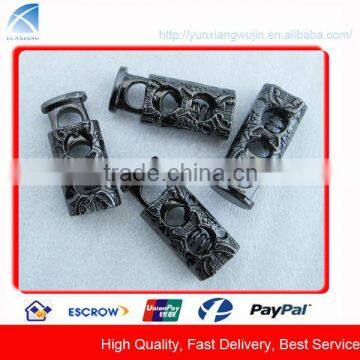 CD6585 Custom Metal Newest Cord Stopper for Clothing