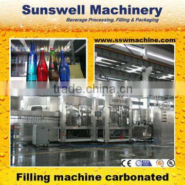 glass bottle filler capper monoblock