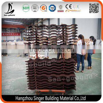 High Quality Stone Coated Metal Roof Tile/Galvanized Steel Sheet/Corrugated Metal Roofing Sheet photo-5