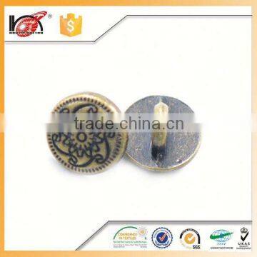 2016 Hot Factory Fancy Custom Metal Brand Sewing Buttons photo-5