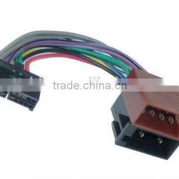ISO car radio adapter cable connector