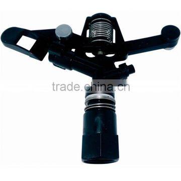 Plastic full circle spraying impulse sprinkler