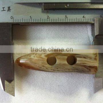 Coat Plastic Horn Toggle Button photo-3