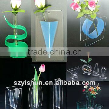 Manufacturing clear acrylic vase acrylic transparent vase