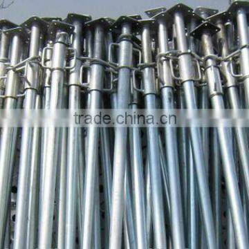 cup style Q235/345 painted/galvanized scaffolding steel prop