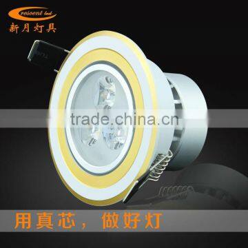 3w Led Down Light Extruded Aluminum Light Housing