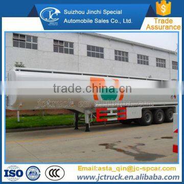 Diesel Engine Type and Turbocharger Type FUWA axle sesame oil tank trailer for sale