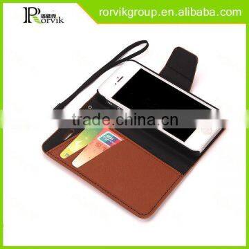 High Quality Flip Phone Protective Case Cross Pattern Cover Wallet Case for Iphone 5 5S SE With Card Slot photo-3
