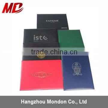 Customized Leatherette Graduation Certificate Folder