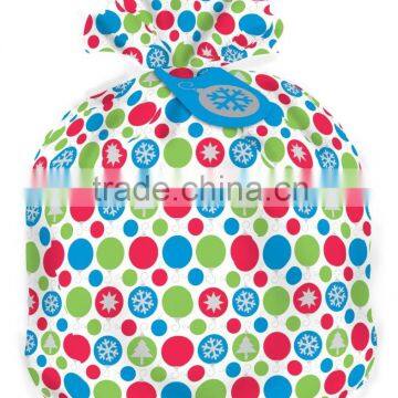 Christmas Santa Sack Plastic Gift Bag Set,2 Different Designs, 36" x 44", photo-3