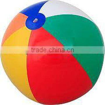 Multi Colored Beach Ball - 6"