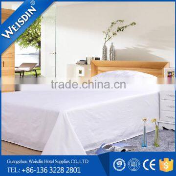 Hot Sale Hotel Bedding Set100% Cotton White Hotel Use Bed Sheet photo-3