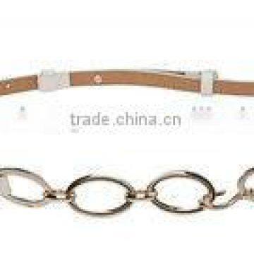 white slender belt leather belts