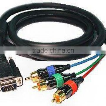 Video Cable DB15 TO 3RCA