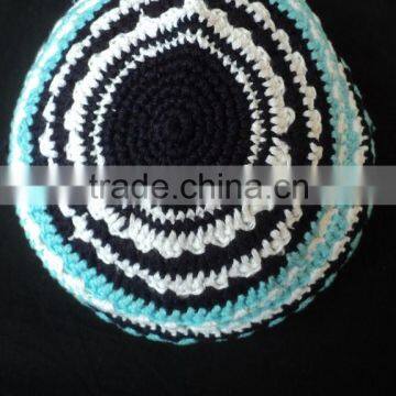 2015 new design cotton kippah / Cotton handmade cap kipa / Crochet cap jewish kippah