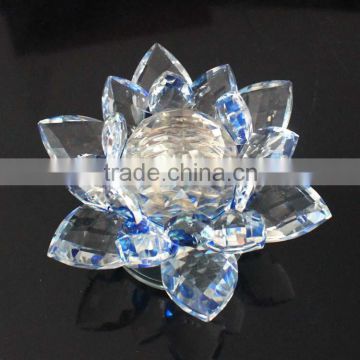 most favorable home crystal lotus flower decoration gift