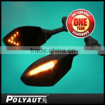 2013 Dual LED Motorcycle Rearview Mirror