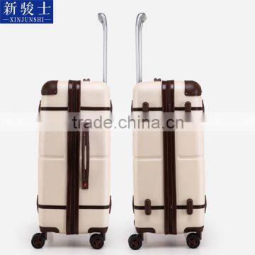 ABS PC Vintage Luggage Airport Luggage Trolley Vintage Suitcase photo-5