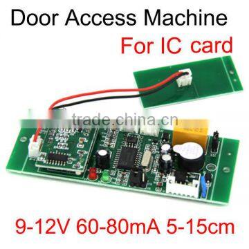 IC card Access control system board / module 9-12V 60-80mA sensor distance 5-15cm card reader