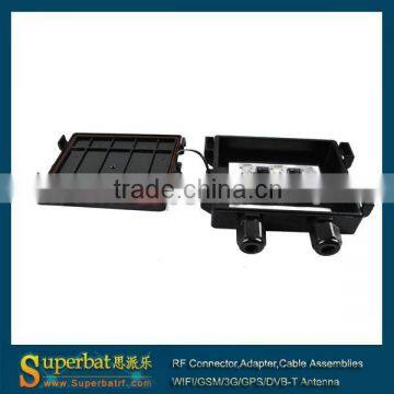 Solar Junction Box for Lowpower PV module/80-110W Solar panel 4mm mc4 connector solar cable